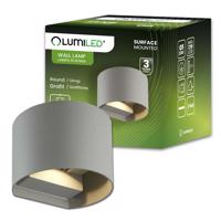 Lumiled LED fasádní svítidlo G9 nastavitelné kulaté dno PYXIS - grafit LUMOGR1120