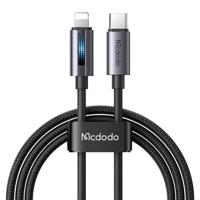 Mcdodo CA-5710 Kabel USB-C na Lightning s 36W blikačkou 1,2 m (černý)