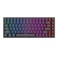 Mechanická klávesnice Royal Kludge RK84 RGB, červené spínače (černá)