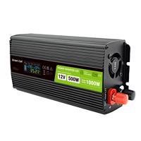 měnič napětí do auta Green Cell® 12V na 230V, 500W/1000W INVGC12P500LCD