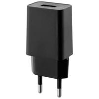 Nabíječka 1x USB 5V/1A DC adaptér černý Lumiled LUMBIU0104