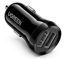 Nabíječka do auta UGREEN ED018, 2x USB, 24W (černá) 029263 029263