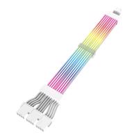 Napájecí kabel grafické karty Darkflash LG04, ARGB, 12 PIN*4 (bílý)