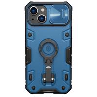 Nillkin CamShield Armor Pro magnetické pouzdro iPhone 14 Plus magnetické pouzdro MagSafe s krytem fotoaparátu modré barvy 6902048248847