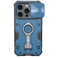 Nillkin CamShield Armor Pro Magnetické pouzdro iPhone 14 Pro magnetické pouzdro s krytem fotoaparátu modré barvy 6902048248816