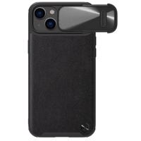 Nillkin CamShield Leather S Case Pouzdro na iPhone 14 Plus s krytem fotoaparátu černé 6902048249714