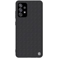 Nillkin Textured Case odolné vyztužené pouzdro s gelovým rámem a nylonovými zády Samsung Galaxy A72 4G černé 6902048214590