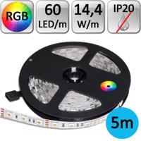 Optonica LED pásek RGB 5050 5m 14,4W/m 60LED/m IP20 ST4312