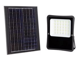 Optonica LED SMD reflektor s solární Panel 6V/25W