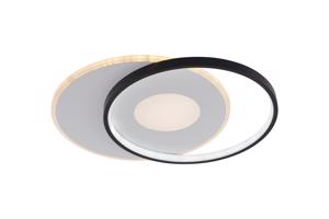 Optonica LED Stropní svítidlo CCT 54W White+Black Stmívatelná + Dálkový ovladač