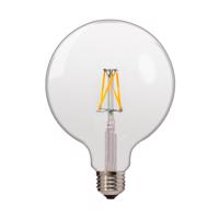 Optonica LED žárovka 4W G125 4xCOB Filament Retro Vintage Amber E27 400lm Teplá bílá