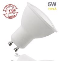 Optonica LED žárovka 5W 9xSMD2835 GU10 320lm TEPLÁ BÍLÁ