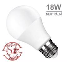 Optonica LED žárovka E27 18W SMD2835 1820lm CCD Neutrální bílá