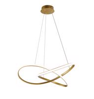 Optonica LED Závěsné svítidlo Lamp 30W Satin Gold 19044