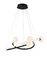 Optonica LED Závěsné svítidlo Lamp 36W Sand Černá 19046