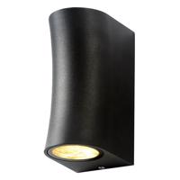 Optonica WALL LAMP ALUMINIUM černé BODY 2xGU10 SOCKET 7446