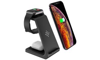 Optonica Wireless nabíječka 3 in 1 Phone Stand 9500