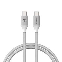 Orico 100W nabíjecí kabel USB-C na USB-C (bílý) 067808