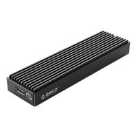 Orico NVME M.2 disková skříň, 10 gb/s, USB-A na USB-C + USB-C na USB-C (černá) 067699