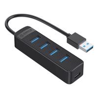 Orico TWU3 USB na 4x USB 3.0 adaptér Rozbočovač (černý) 067638