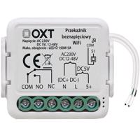 OXT mini beznapěťové relé AC 230V DC 5V 12-48V WiFi TUYA modul