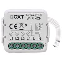 OXT mini reléový modul 4 okruhy WiFi TUYA