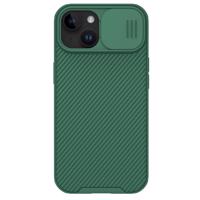 Pancéřované magnetické pouzdro Nillkin CamShield Pro pro iPhone 15 Plus s krytem fotoaparátu - zelené 6902048266766