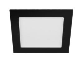 Panlux Hranaté podhledové LED svítidlo DOWNLIGHT CCT SQUARE IP44 12W černý PN22400014