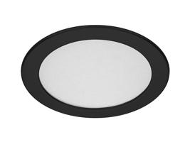 Panlux Kulaté podhledové LED svítidlo DOWNLIGHT CCT ROUND IP44 12W černý PN22400010