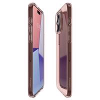 Pouzdro Spigen Crystal Flex pro iPhone 15 Pro Max - růžové průsvitné 8809896747547