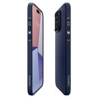 Pouzdro Spigen Liquid Air pro iPhone 15 Pro Max - modré 8809896749121