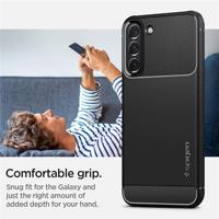 Pouzdro Spigen Rugged Armor pro Samsung Galaxy S22 - matně černé 8809811856033