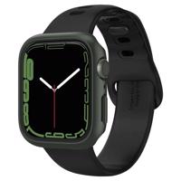 Pouzdro Spigen Thin Fit pro Apple Watch 7/8 (45 mm) - tmavě zelené 8809811857603