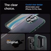 Pouzdro Spigen Ultra Hybrid pro iPhone 15 Pro Max - tmavě zelené 8809896749183