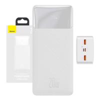 Powerbanka Baseus Bipow 30000mAh, 2xUSB, USB-C, 20W (bílá) 038282 038282