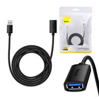 Prodlužovací kabel Baseus USB 3.0 samec-samice, řada AirJoy, 2 m (černý) 047007