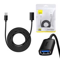 Prodlužovací kabel Baseus USB 3.0 samec-samice, řada AirJoy, 3 m (černý) 047008