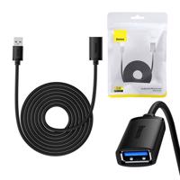 Prodlužovací kabel Baseus USB 3.0 samec-samice, řada AirJoy, 5 m (černý) 047009