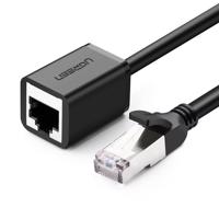 Prodlužovací kabel UGREEN Ethernet RJ45, Cat. 6, FTP, s kovovou zástrčkou 0,5 m (černý) 021534