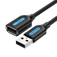 Prodlužovací kabel USB 2.0 samec-samice Vention CBIBI 3 m (černý)