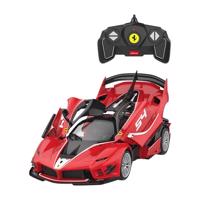 RASTAR Ferrari 1:18 FXXK - RC auto na dálkové ovládání (červené)