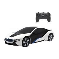 RASTAR R/C 1:24 BMW i8 auto na dálkové ovládání - citlivé na UV záření (bílé a žluté)