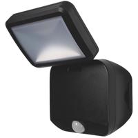 Reflektor LED 4W 260lm 4000K IP54 černá z čidlem pohybu LEDVANCE SPOTLIGHT Bateryjny LEDVAN05316