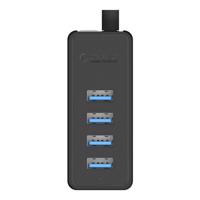 Rozbočovač Orico W5P-030 USB na 4x USB 3.0 (černý) 067657