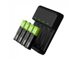 Set Green Cell GC VitalCharger a 4x baterie AA 2000mAh Ni-MH GRSETGC01 neoriginální