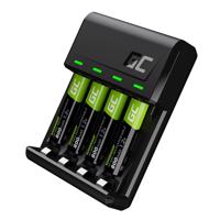 Set Green Cell GC VitalCharger a 4x baterie AAA HR03 800mAh GRSETGC02 GRSETGC02 neoriginální