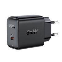 Síťová nabíječka Acefast GaN USB typu C 30W, PD, QC 3.0, AFC, FCP černá (A21 black) 6974316281122 6974316281122