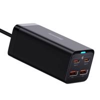 Síťová nabíječka Baseus GaN3 Pro 2xUSB-C + 2xUSB, 100W (černá) 030389 030389