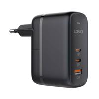 Síťová nabíječka USB typu C GaN LDNIO 65W černá