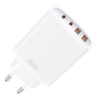 Síťová nabíječka XO CE22, 45W, GaN, 2x USB-C, 2x USB-A